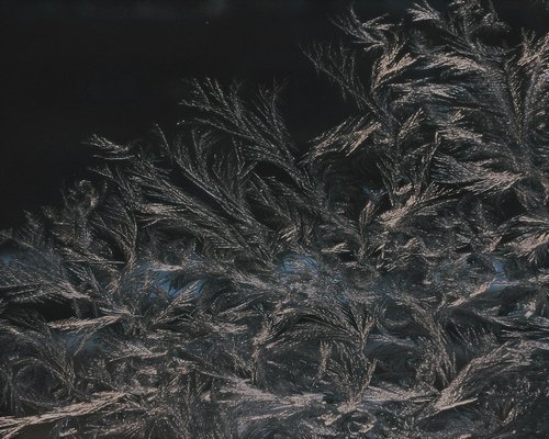 Abstract texture representing coldness and frost